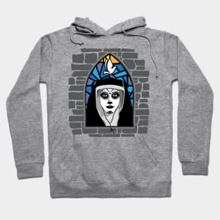 Sugar Skull Nun Hoodie